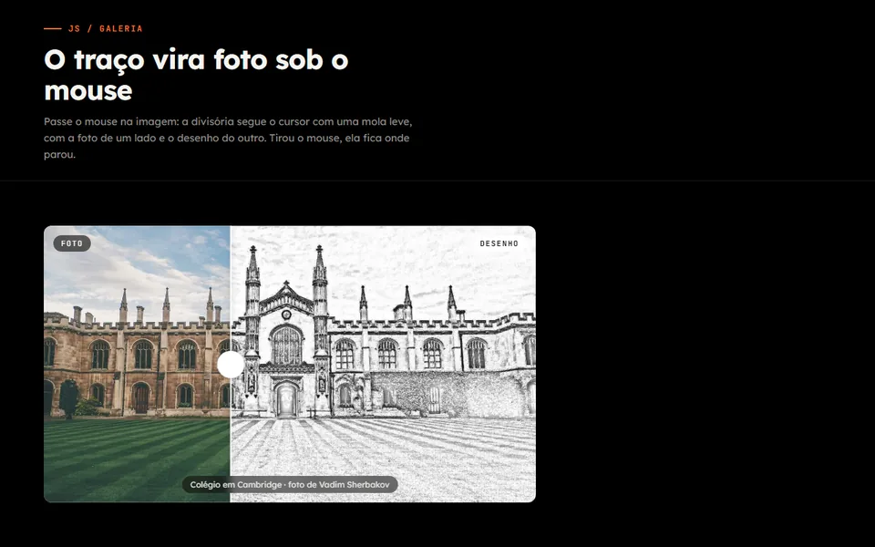 Prévia do efeito Antes e Depois