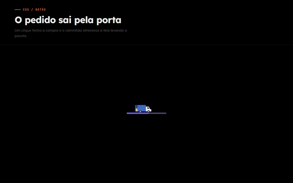 Prévia do efeito Botão Caminhão