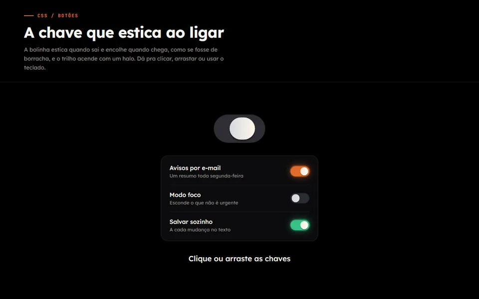 Prévia do efeito Chave Elástica