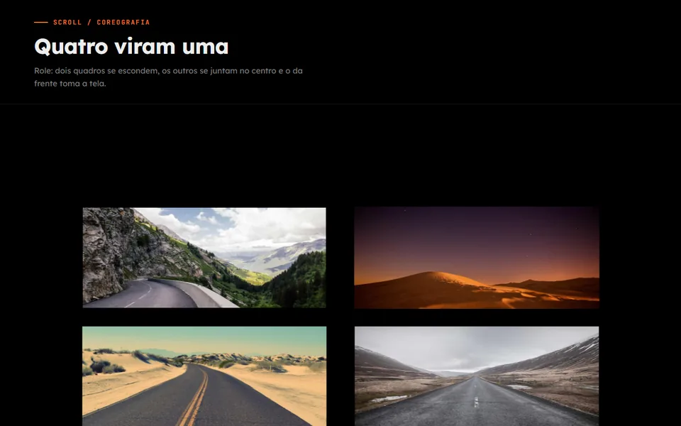 Prévia do efeito Coreografia de Quadros