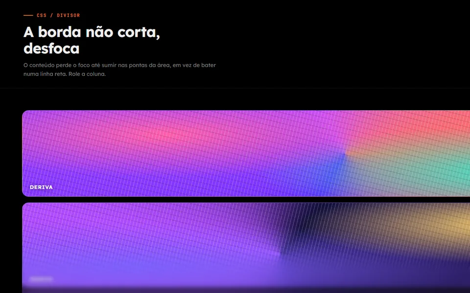 Prévia do efeito Desfoque Progressivo