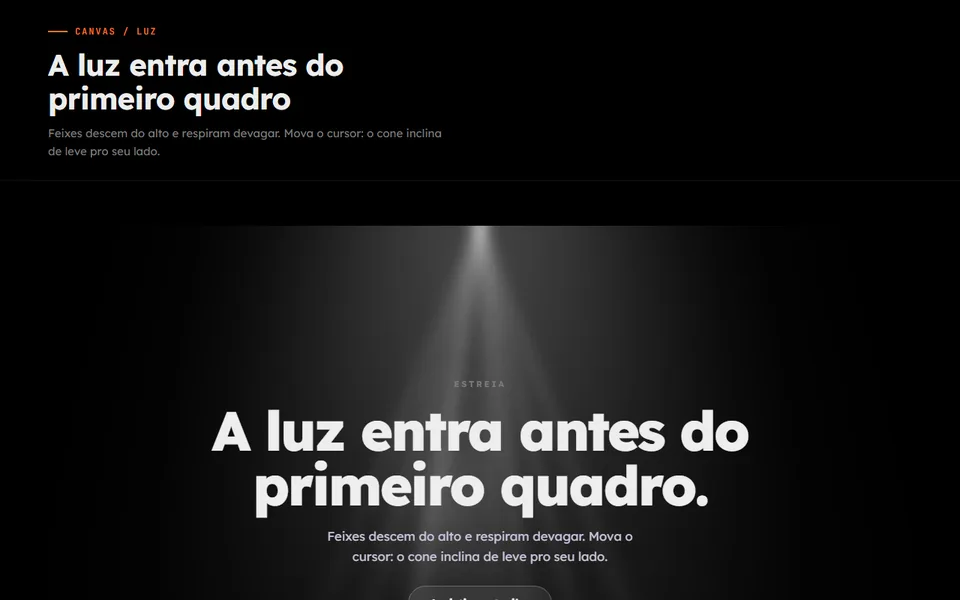 Prévia do efeito Feixes de Luz