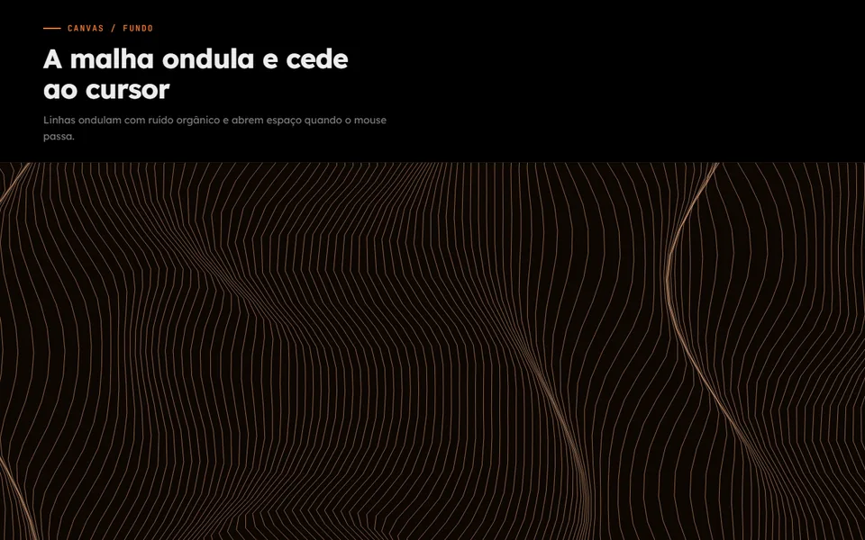 Prévia do efeito Ondas Orgânicas
