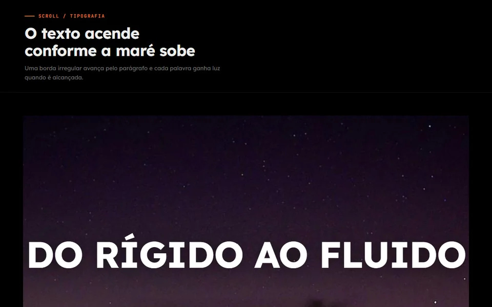 Prévia do efeito Parágrafo Progressivo