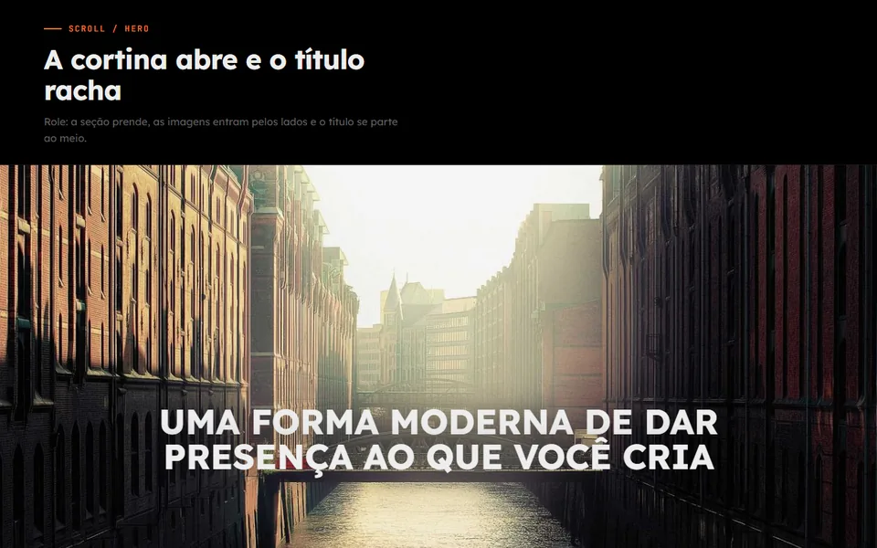 Prévia do efeito Produto em Cena