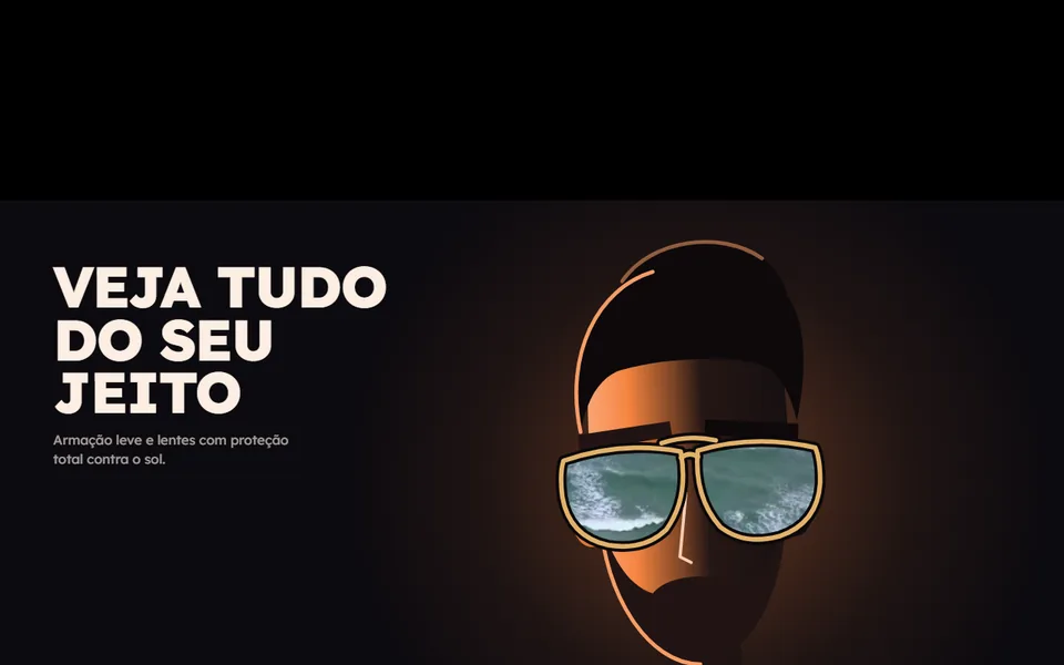 Prévia do efeito Scroll com Lente